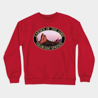 Sunset at Garden of the Gods in Colorado Springs, Colorado Crewneck Sweatshirt